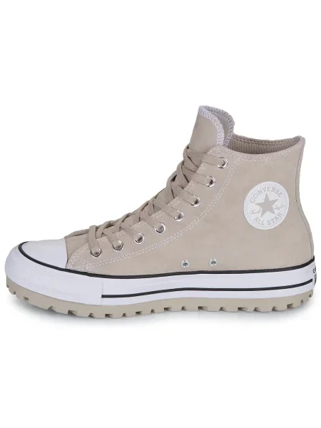 Pantofi Converse din piele de căprioară bej