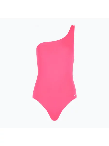 Дамски бански костюм от една част Nike Essential Asymmetrical hyper pink розово