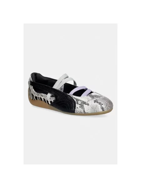 Puma baleriny skórzane Speedcat Ballet czarne