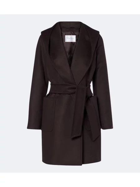 Palton Max Mara plic maro