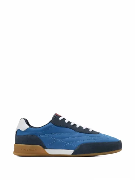 Sneakerși Cole Haan din piele albastru