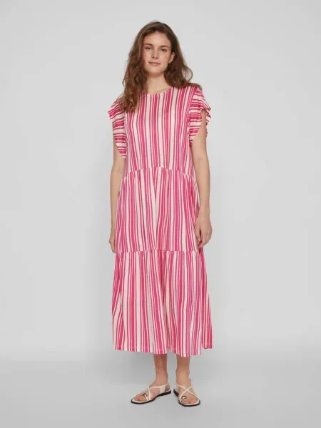 VILA Rochie SUMMER deschis / magenta bej