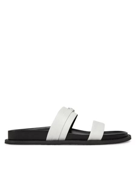 Klapki MICHAEL Michael Kors białe