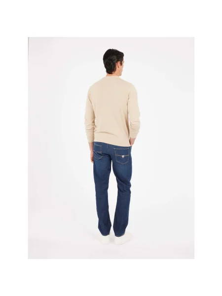 Pantaloni Guess albastru