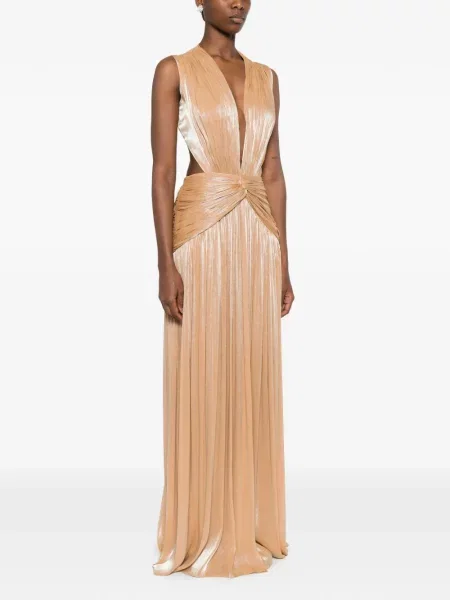 Maxi rochie maxi Costarellos cu spatele deschis de costum
