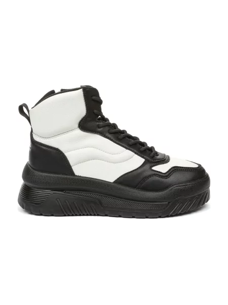 Buty do kostki Crosby skórzane czarne