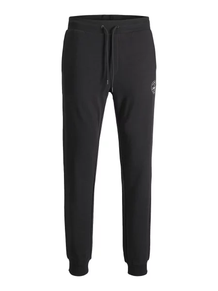 Jack & Jones Gordon Pantaloni de trening Negru alb