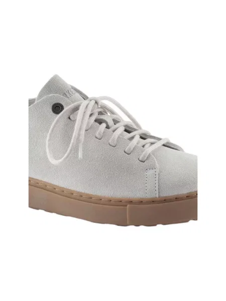 Pantofi Birkenstock din nubuc alb