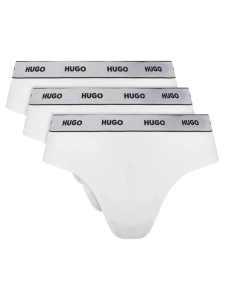 HUGO Komplet fig Triplet Pack Briefs biały