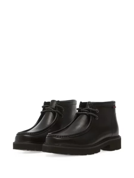 Cizme scurte Clarks din piele negru