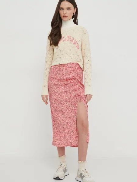 Светр Pepe Jeans GRACE LOGO легкий бежевий