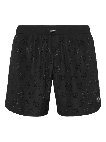 Slip de baie Philipp Plein negru