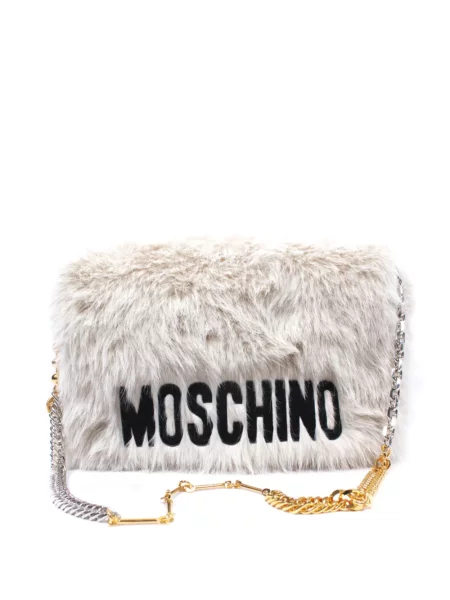 Geantă Moschino alb
