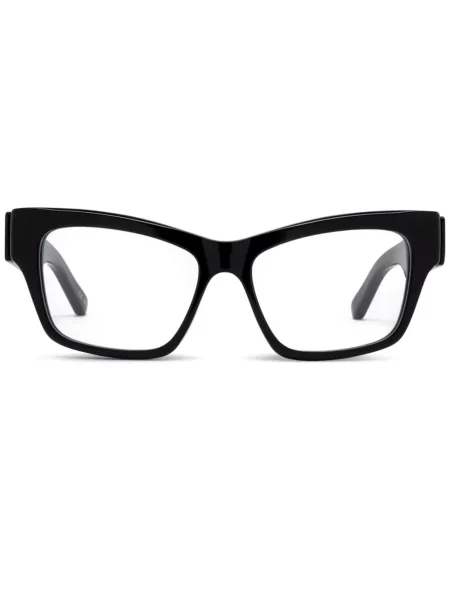 Raštuotos saulės akiniai Balenciaga Eyewear juoda