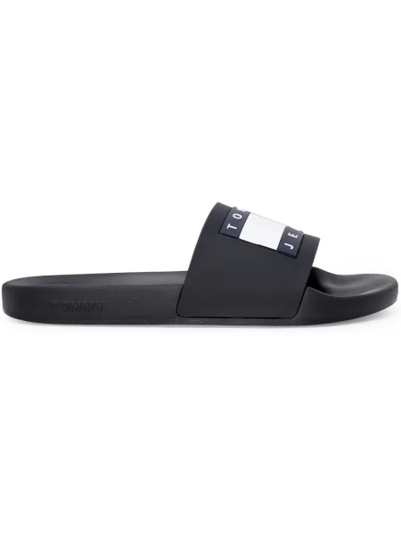 Tommy Jeans papucs POOL SLIDE ESS férfi fekete
