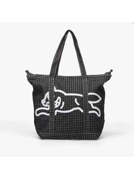 Táska Billionaire Boys Club Icecream Running Dog Ripstop Denim Tote Bag Black Universal fekete