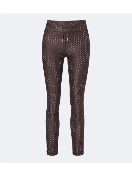 Decupat leggings The Upside cu imagine maro