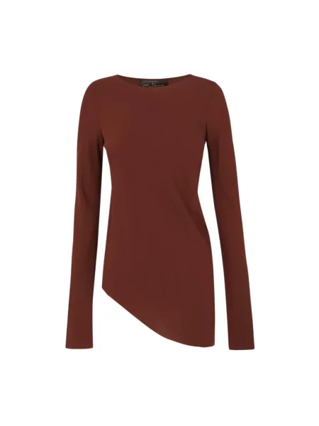 Top Cortana ze stretchu z granatem czerwony