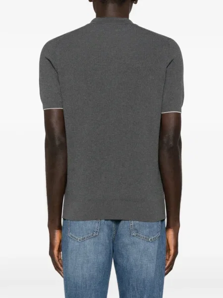 Tricou Brunello Cucinelli gri
