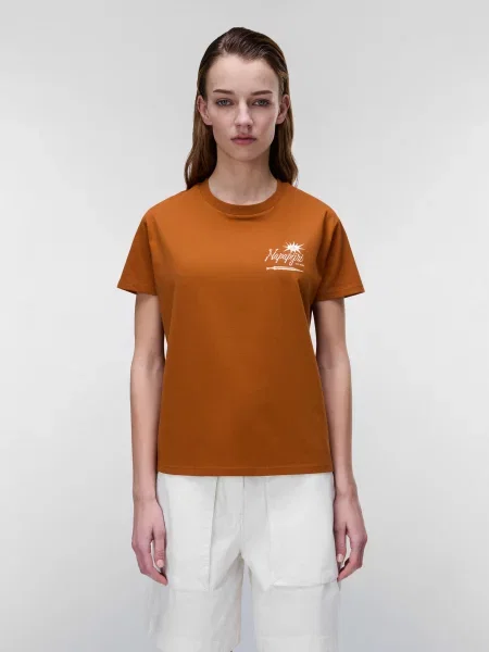 Футболка Napapijri коричневая
