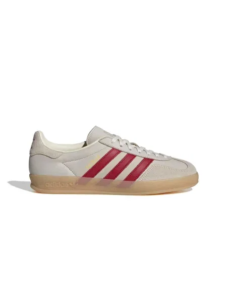 Adidas Gazelle Indoor Cream White Team Victory Red Mężczyźni Buty sportowe adidas Originals Szary Size: 8 białe
