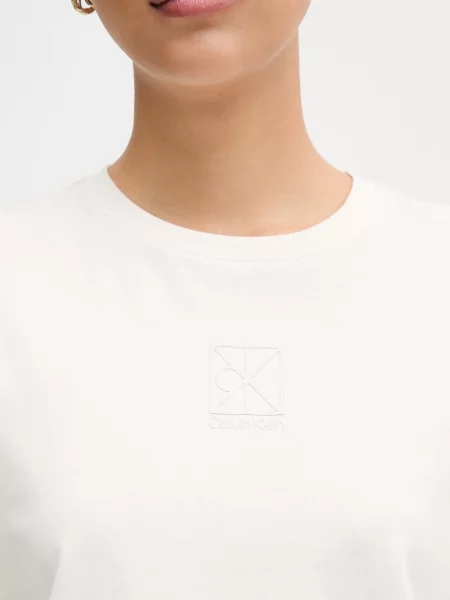 Póló Calvin Klein bézs