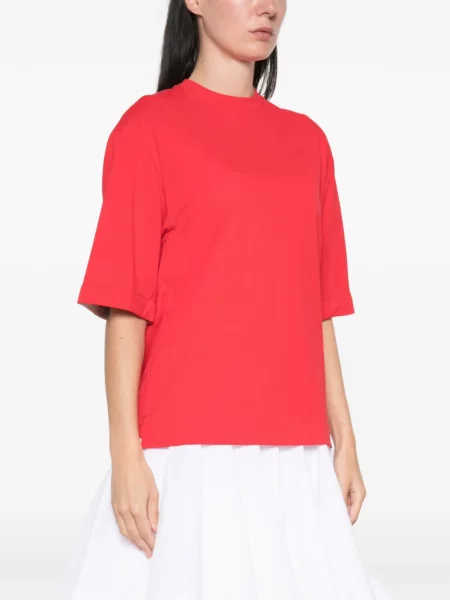 Tricou Jacquemus cu autograf roșu