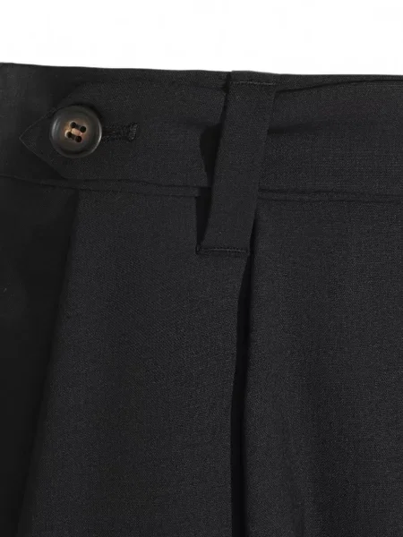 Fustă midi Brunello Cucinelli în linie A negru
