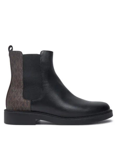 MICHAEL Michael Kors Členková obuv s elastickým prvkom Hazel Chelsea Bootie čierna
