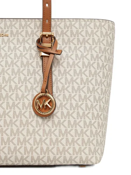 Portofel Michael Michael Kors cu volane plisat de lână negru