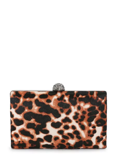 Kurt Geiger London kopertówka skórzana KENSINGTON beżowa