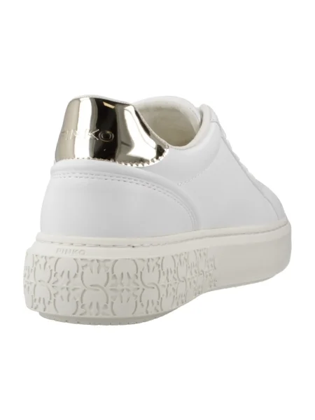 Pantofi Pinko din piele alb