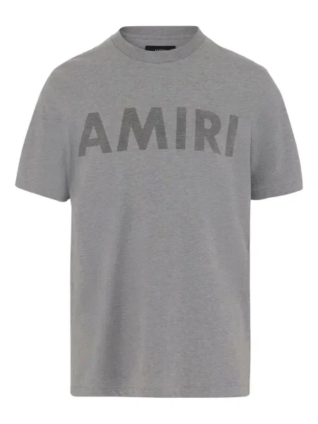 Tricou Amiri cu imagine gri