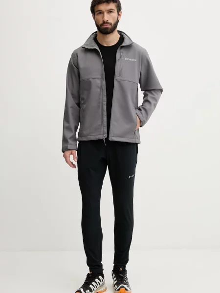 Columbia geacă softshell pentru bărbați Ascender Softshell gri