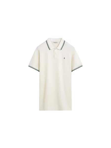 Scalpers Tricou verde închis / murdar alb