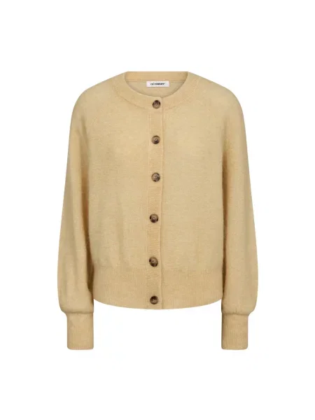 Kardigan Co'couture wełniany żółty