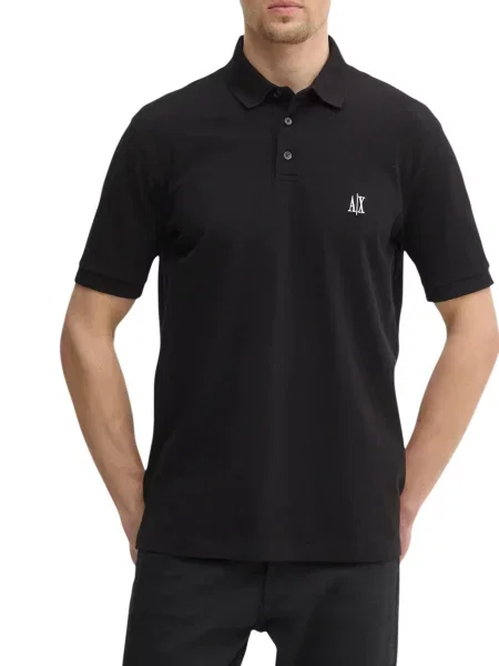 Tricou polo Armani negru