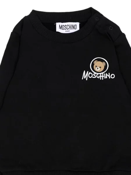 Komplet dresowy dziecięcy Moschino czarny