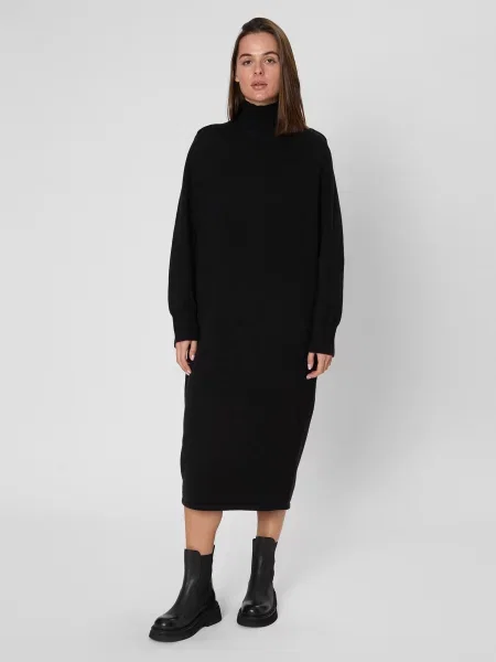 Сукні PRPY вовна/акрил чорний