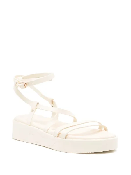 Sandale Ancient Greek Sandals din piele alb