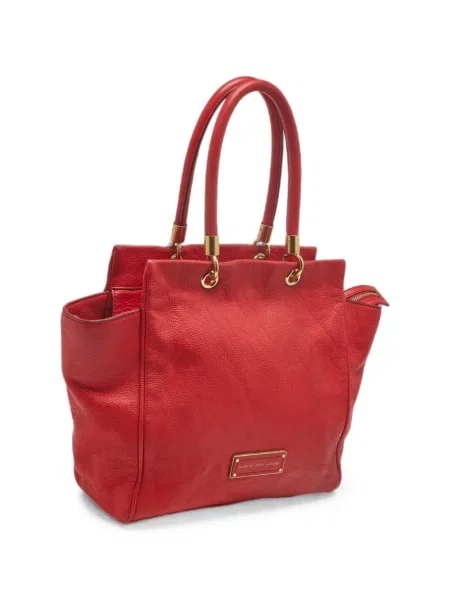 Geantă shopper Marc By Marc Jacobs din piele roșu