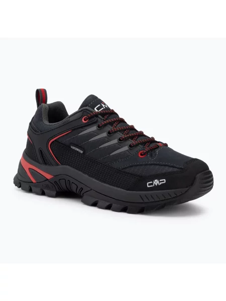Încălțăminte de trekking pentru femei CMP Rigel Low Waterproof titanium/ferrari