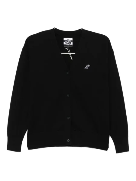 Haftowany kardigan Sport B. By Agnès B. czarny