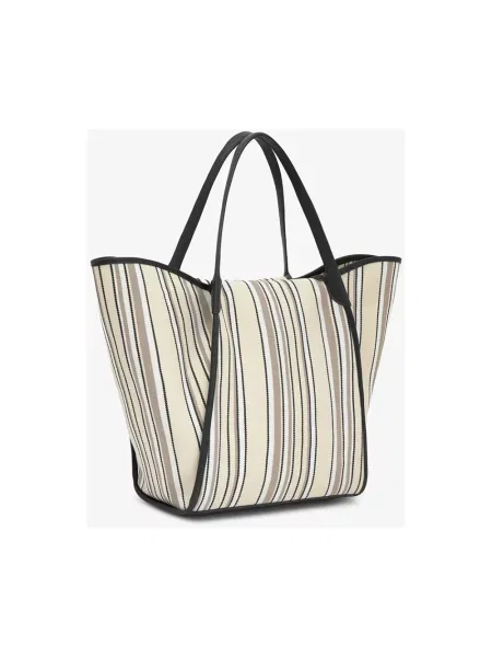 Tous torebka shopper beżowa