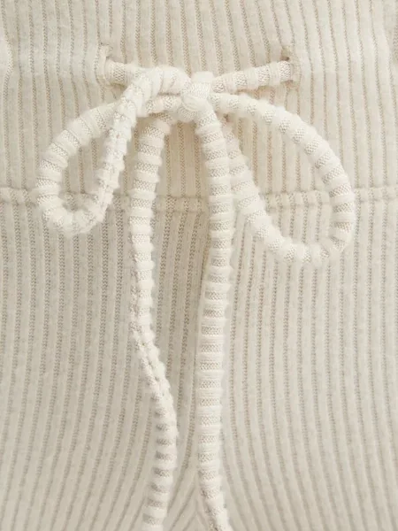 Pyžamové kalhoty Hollister Co. béžová