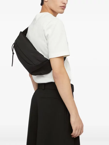 Препасан колан Jil Sander черно