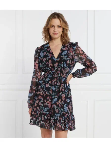 GUESS Rochie LS BRIGIDA negru