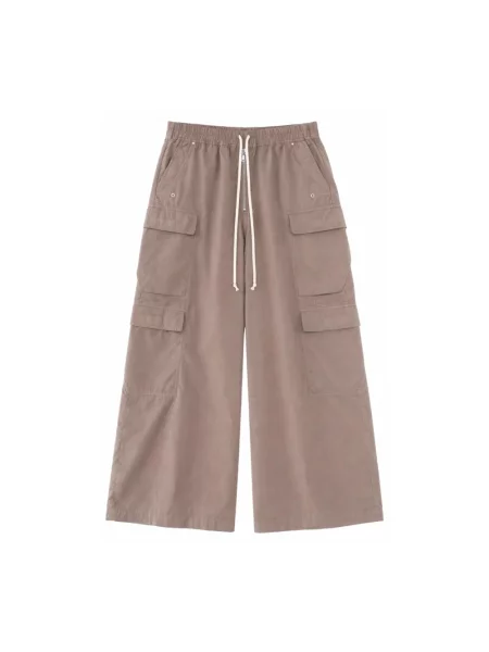 Spodnie cargo Rick Owens brązowe