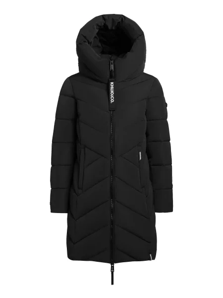 Khujo Geacă de iarnă negru