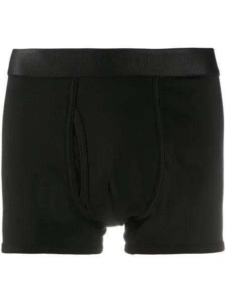 Pantaloni scurți Sunspel negru
